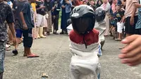 Perayaan Lebaran Ketupat di berbagai wilayah Gorontalo berlangsung meriah, dipenuhi semangat kebersamaan dan kekeluargaan (Arfandi Ibrahim/Liputan6.com)