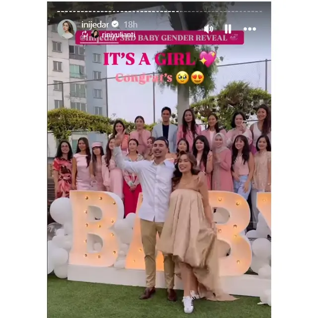 6 Momen Gender Reveal Jessica Iskandar, Segera Dikaruniai Anak Perempuan