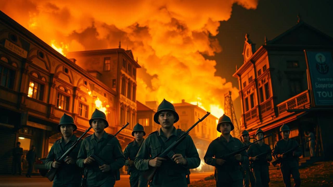 penyebab bandung lautan api