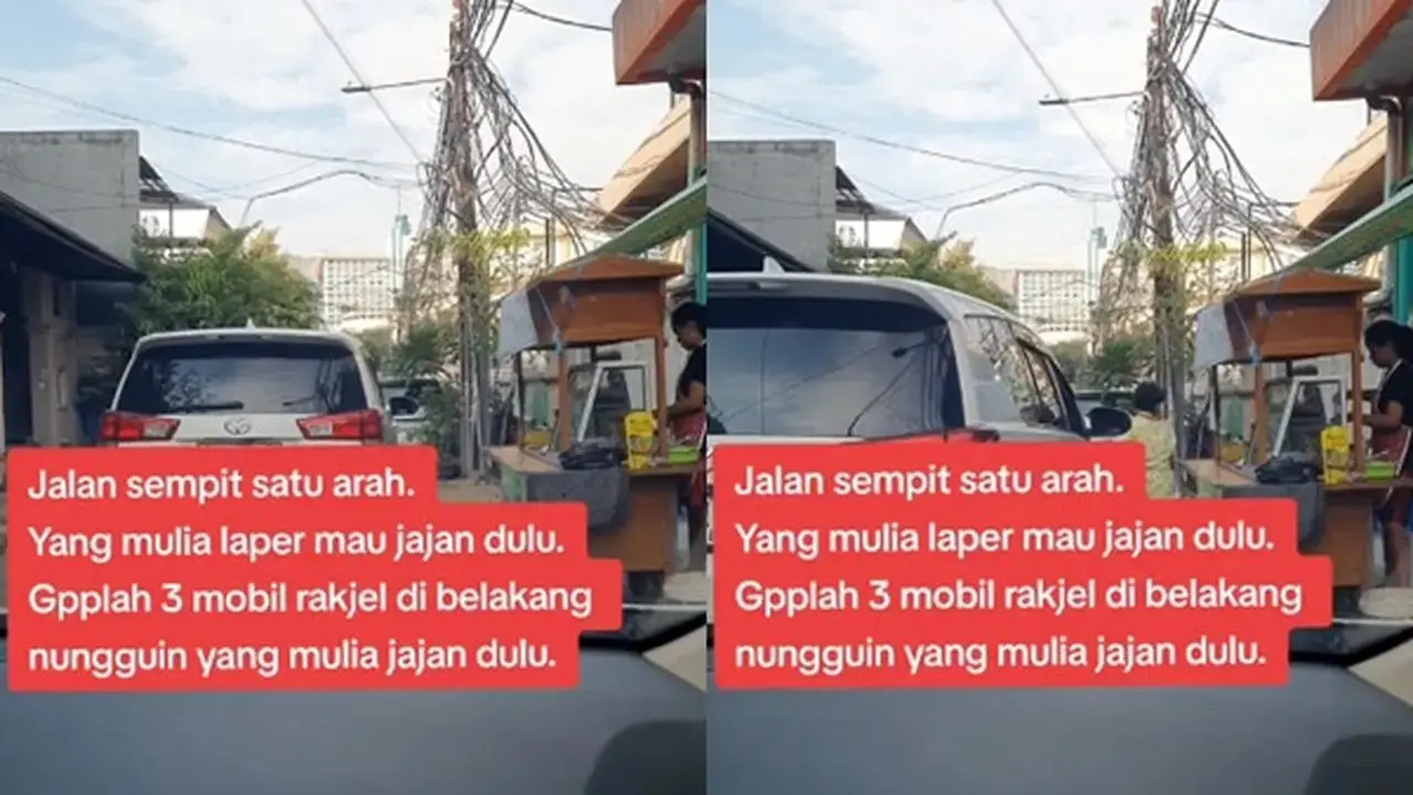 Meskipun Tak Kuasa Menahan Lapar, Jangan Menyetir Seperti Mobil Ini