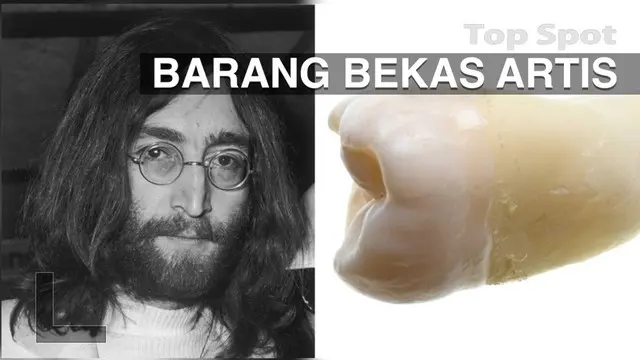 TOP SPOT: 6 Barang Bekas Artis yang Terjual dengan Harga Fantastis