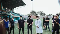 Chairman PSG Pati (AHHA PS Pati FC), Atta Halilintar dan Putra Siregar. (Instagram Atta Halilintar).