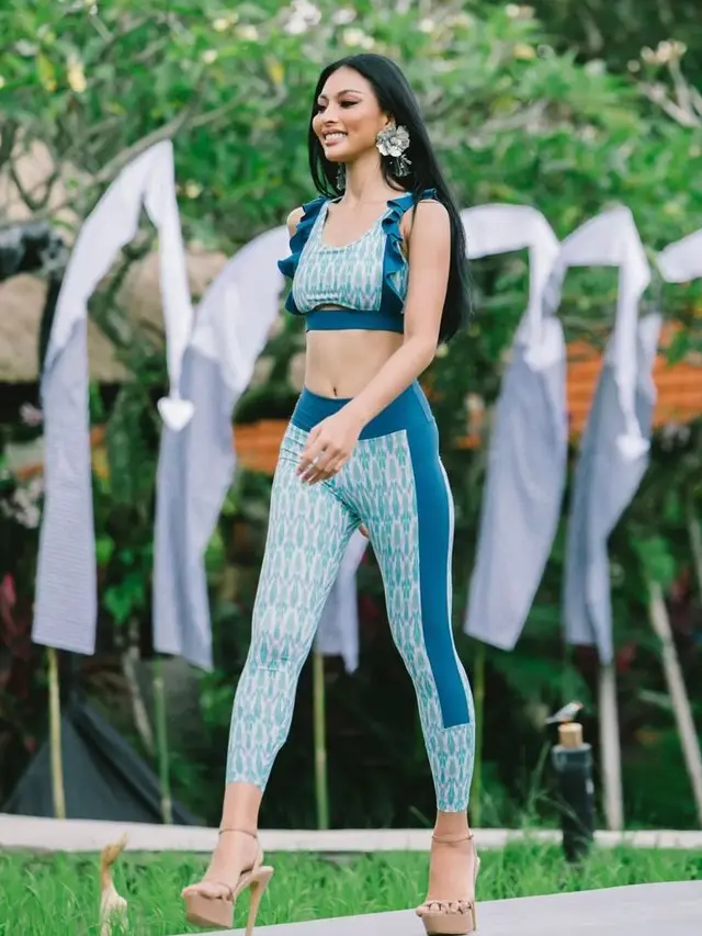 Pesona Finalis Miss Grand International 2022 Kenakan Baju Olahraga Rancangan Didiet Maulana, Gantikan Swimsuit