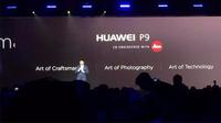   Richard Yu, CEO of Huawei Consumer Business Group saat acara peluncuran Huawei P9 di Battersea Evolution, London, Inggris (Liputan6.com/ Andina Librianty)