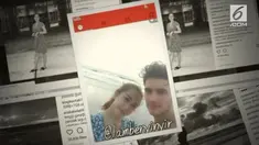 Menghabiskan liburan akhir tahun di Pulau Dewata, Aura Kasih tak sendiri. Ia ditemani kekasih hatinya yang seorang WNA.