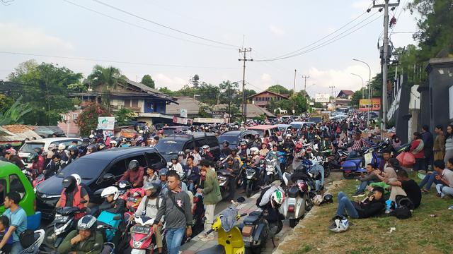 Puncak Bogor Macet Parah