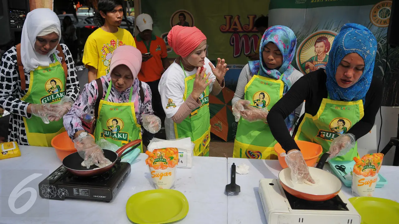 20160910 Belajar Membuat Jajanan Pasar Bersama Ibu-Ibu PKK