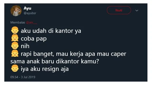 Curhatan Soal Pasangan Posesif Waktu Kerja Ini Bikin Tepuk Jidat
