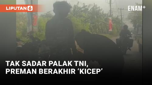 VIDEO: Viral! Preman Palak TNI di Bekasi