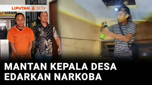 VIDEO: Mantan Kepala Desa di Bondowoso Edarkan Sabu, Barang Haram Disimpan di Plafon