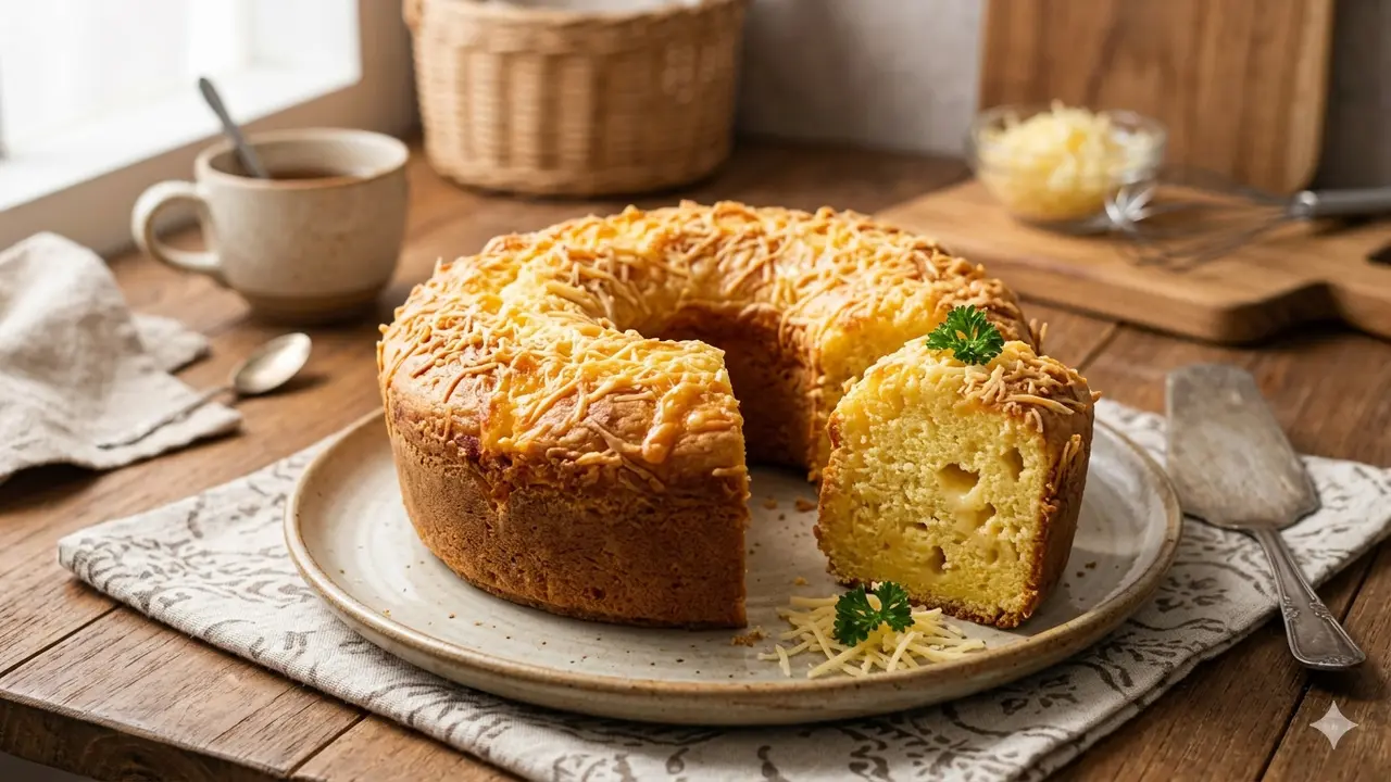 Resep Bolu Keju Cheddar Lembut dan Gurih