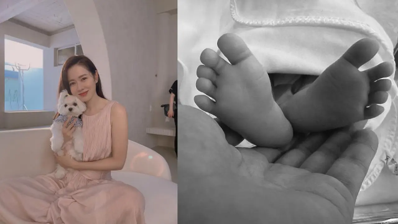 Son Ye Jin Rilis Foto Kaki Sang Anak dan Berikan Ucapan Natal 2022