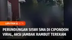 Seorang siswi SMA menjadi korban perundungan oleh empat siswi lain dari berbeda sekolah di Cipondoh, Kota Tangerang, Banten. Aksi saling jambak rambut ini viral di media sosial.