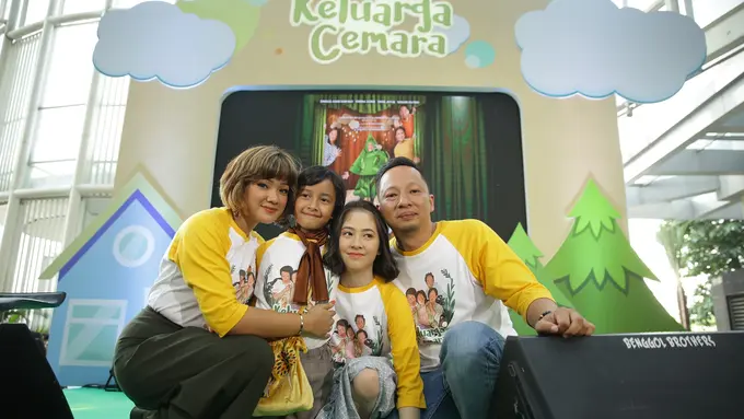 [Fimela] Preskon film Keluarga Cemara
