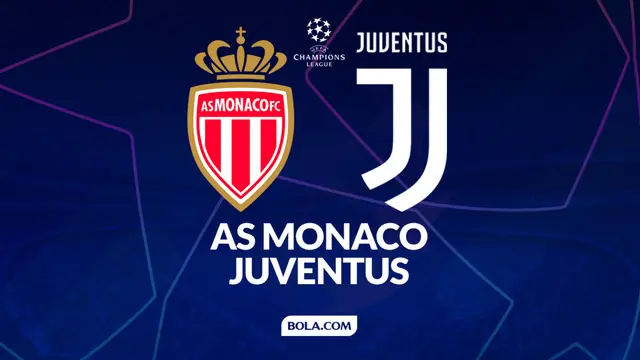 Ilustrasi Monaco Vs Juventus di Liga Champions