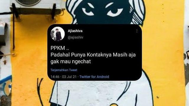 Kocak, Ini 6 Singkatan PPKM ala Netizen yang Bikin Geleng Kepala
