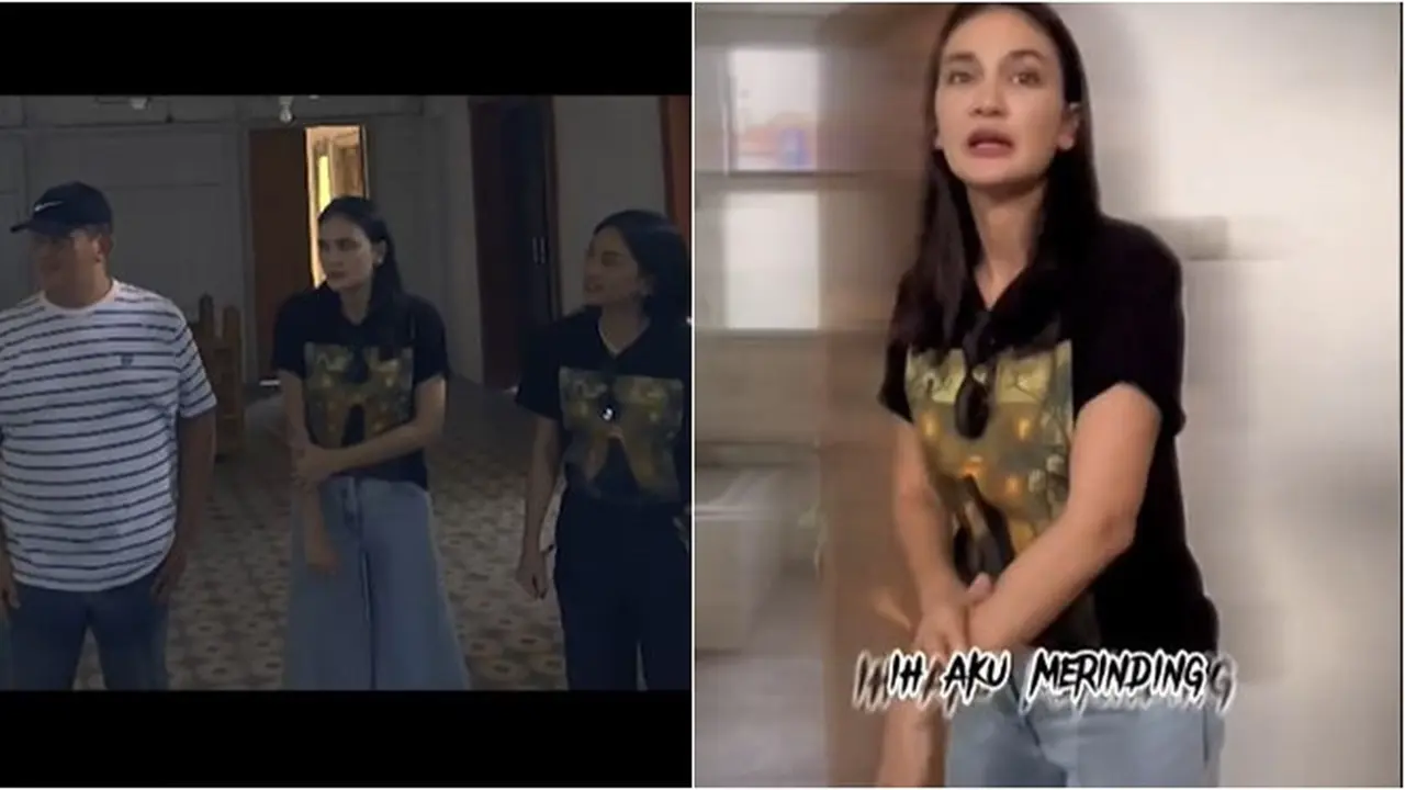 6 Potret Luna Maya dan Clift Sangra Tapak Tilas Rumah Suzzanna di Semarang