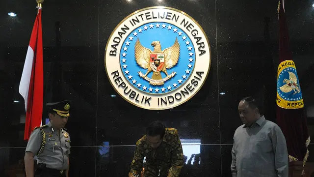 Kunjungan Presiden RI ke Badan Intelijen Negara (BIN)