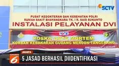 Rencananya kelima jenazah yang berhasil diidentifikasi oleh RS Polri ini akan langsung diserahkan kepada pihak keluarga