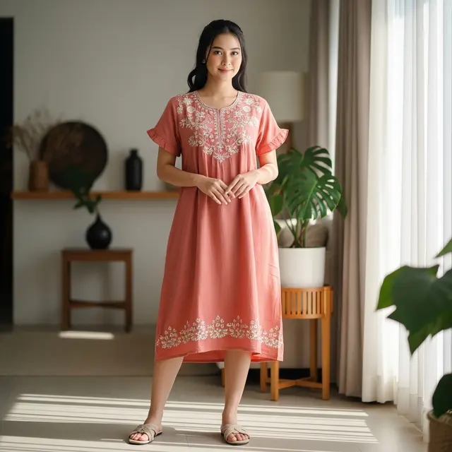 Model Daster Arab Lengan Pendek Terbaru 2026