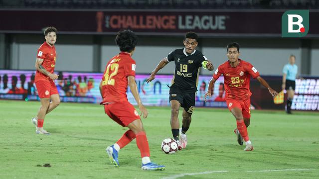 Foto: Lawan 10 Pemain, Dewa United hanya Mampu Bermain Imbang Kontra Phnom Penh Crown di AFC Challenge League
