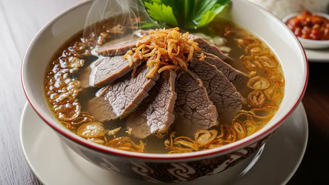 Resep Sop Empal Daging Sapi (AI)