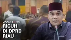Puluhan orang terlibat kericuhan dan baku hantam di lobi kantor DPRD Riau. Kericuhan dipicu selisih paham antara dua orang anggota DPRD saat membahas anggaran daerah.