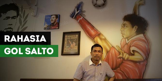 VIDEO: Widodo C. Putro Ungkap Rahasia Gol Salto di Piala Asia 1996