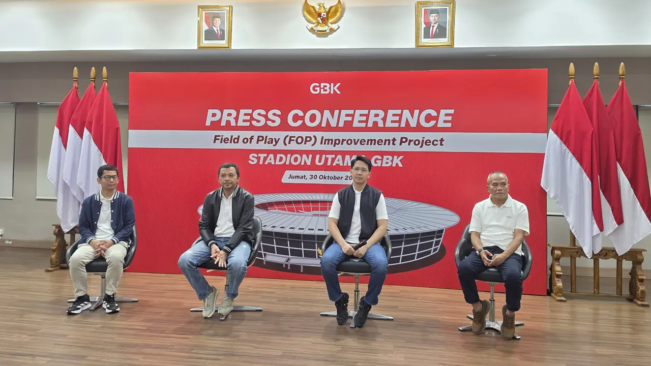 Jumpa Pers PPKGBK soal Renovasi