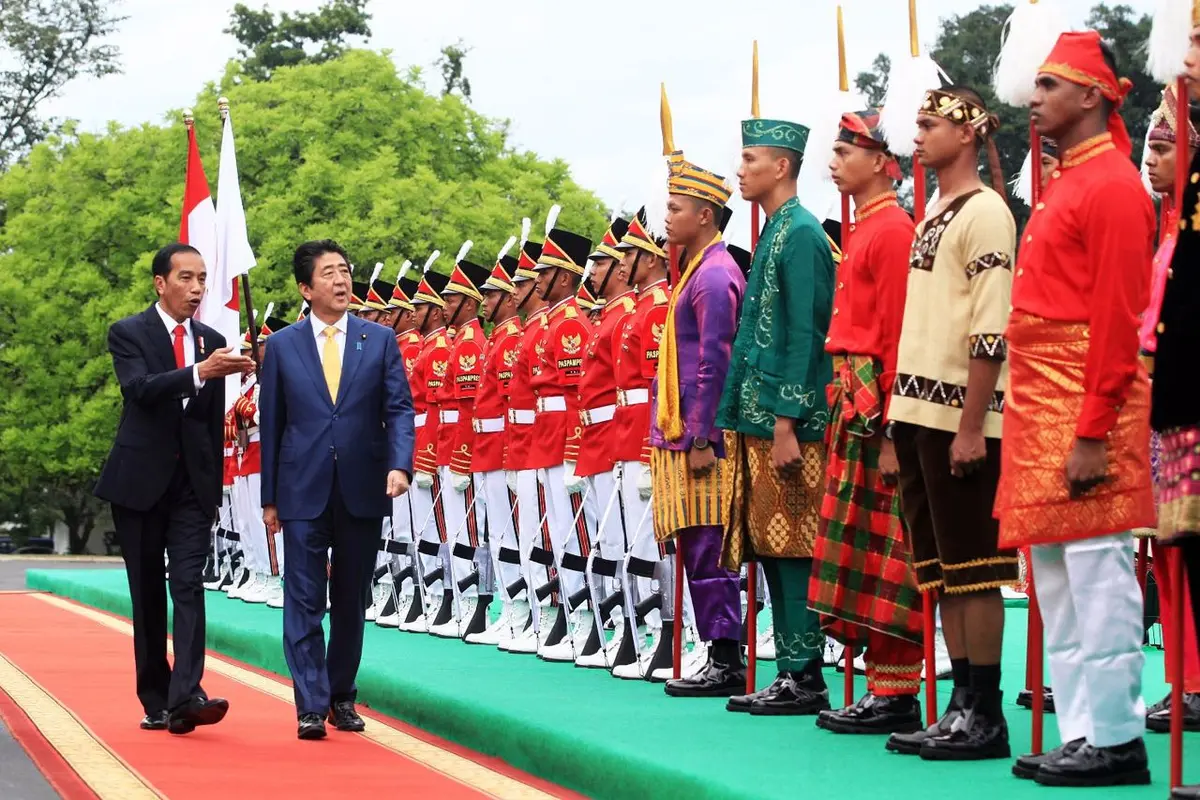 JOkowi dan PM Jepang