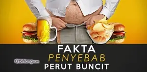 Fakta Penyebab Perut Buncit.