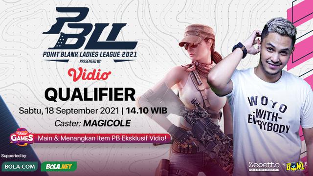 Jadwal dan Live Streaming Point Blank Ladies League 2021 di Vidio Mulai Pekan Ini