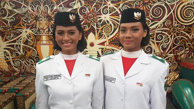 Paskibraka 2017 Kaltim Dapat Kado Adik Perempuan Cantik