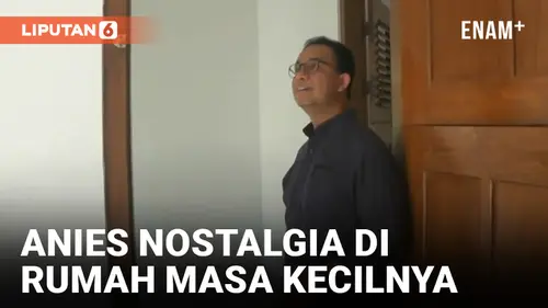 VIDEO: Anies Baswedan Nostalgia Sambangi Rumah Masa Kecilnya di Yogyakarta