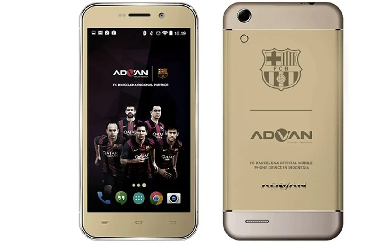 Tablet & Smartphone Advan Edisi Barca Resmi Melenggang