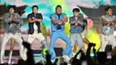 Penyanyi Korea Selatan Psy tampil pada konser Seoul Festa 2022 di Kompleks Olahraga Jamsil, Seoul, Korea Selatan, 10 Agustus 2022. Acara ini akan berlangsung selama empat hari, mulai tanggal 10 hingga 14 Agustus 2022. (Jung Yeon-je/AFP)