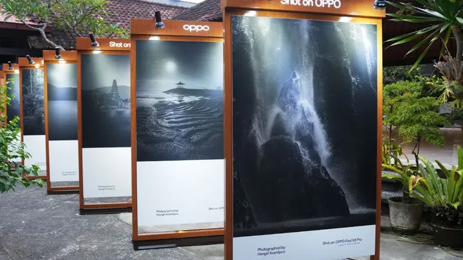 <p> Oppo menggelar Pameran Fotografi Oppo Find X8 Series di Istana Ubud, Bali. (Dok: Oppo Indonesia)</p>