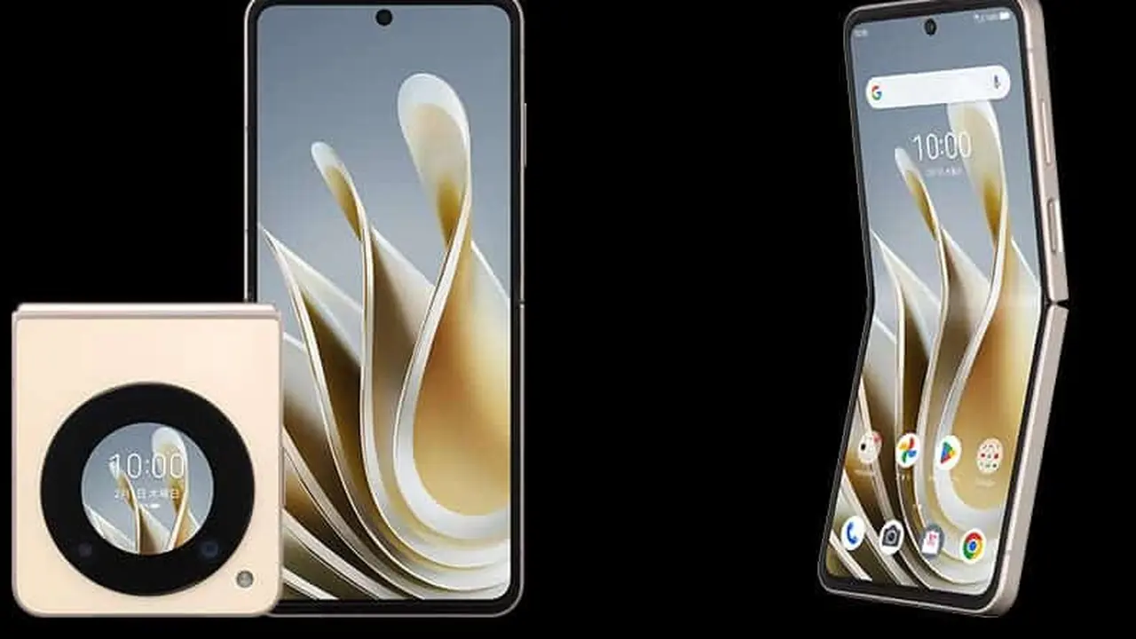 Smartphone layar lipat termurah, Nubia Flip 5G