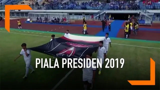 VIDEO: Indosiar Tayangkan Piala Presiden 2019