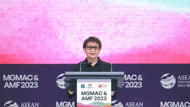 Menteri Luar Negeri (Menlu) RI Retno Marsudi ASEAN