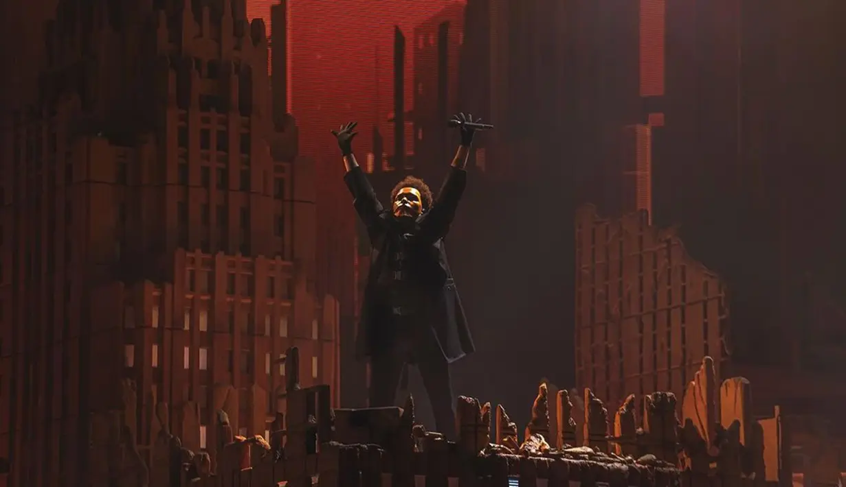 Potret The Weeknd di Atas Panggung, Kini Ganti Nama Pakai Abel Tesfaye ...