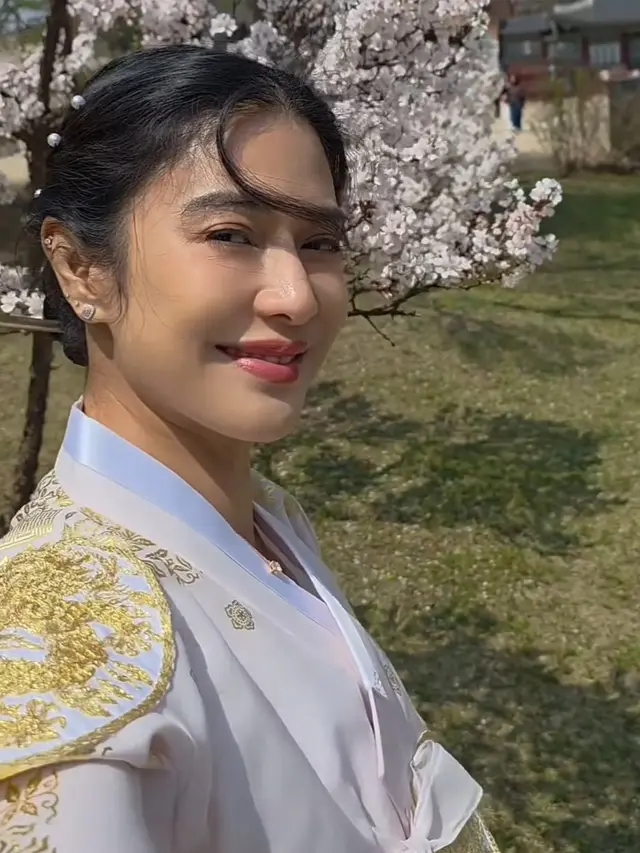 Dian Sastrowardoyo di Korea Selatan. [@therealdisastr]