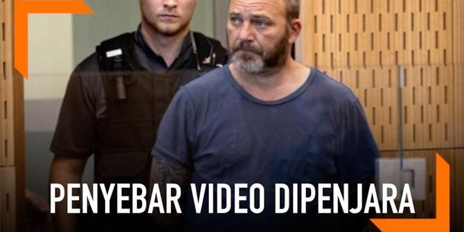 VIDEO: Penyebar Video Penyerangan Masjid Selandia Baru Dipenjara