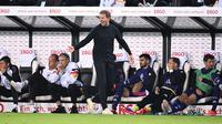 Tim asuhan pelatih Julian Nagelsmann unggul 2-1 atas Yunani. (Uwe KRAFT/AFP)