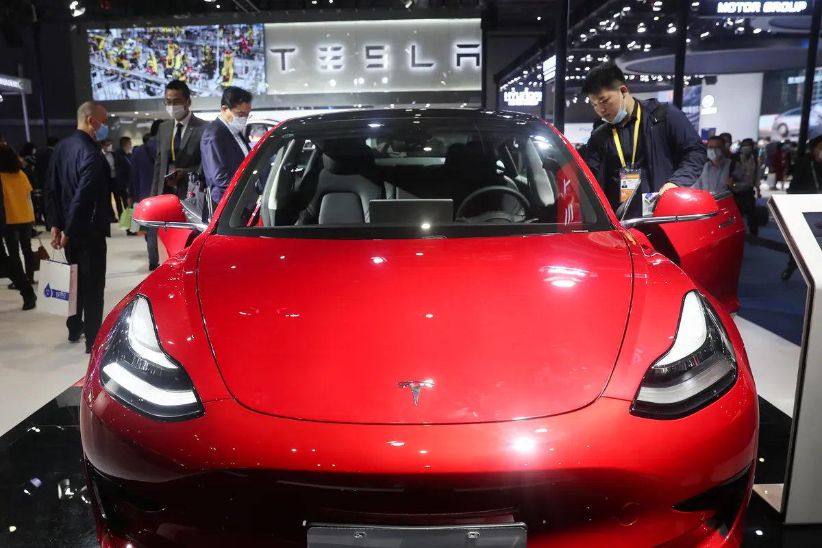 FOTO: Deretan Mobil Listrik Mejang di CIIE 2020