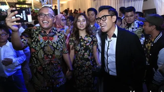 Sule dan Naomi Zaskia (Sumber: Kapanlagi.com/Muhammad Akrom Sukarya)