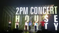 Belum lama beraksi dalam House Party, 2PM menyiapkan jadwal konser baru [foto: korea Star Daily]