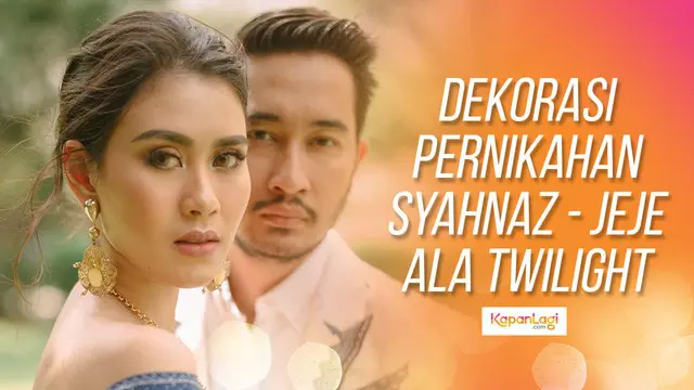 KAPANLAGI.COM - Hai KLovers,
Kabar gembira datang dari pasangan Syahnaz - Jeje, yang hari ini akan melangsungkan prosesi pernikahan di Lembang, Jawa Barat. Bagaimana detil konsep dekorasi cantik pernikahan mereka? 

MORE VIDEOS ► 
https://www.y...