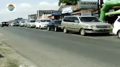 Sejumlah titik jalur arus mudik di wilayah Banyumas, Jawa Tengah, mengalami kemacetan.
