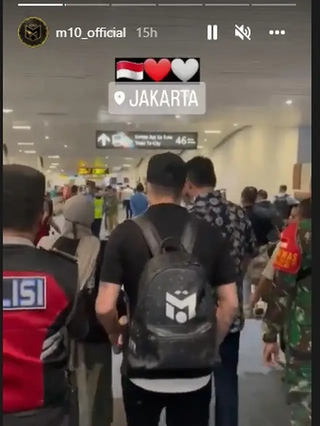 Mesut Ozil ke Jakarta, Indonesia (Foto: Instagram @m10_official)